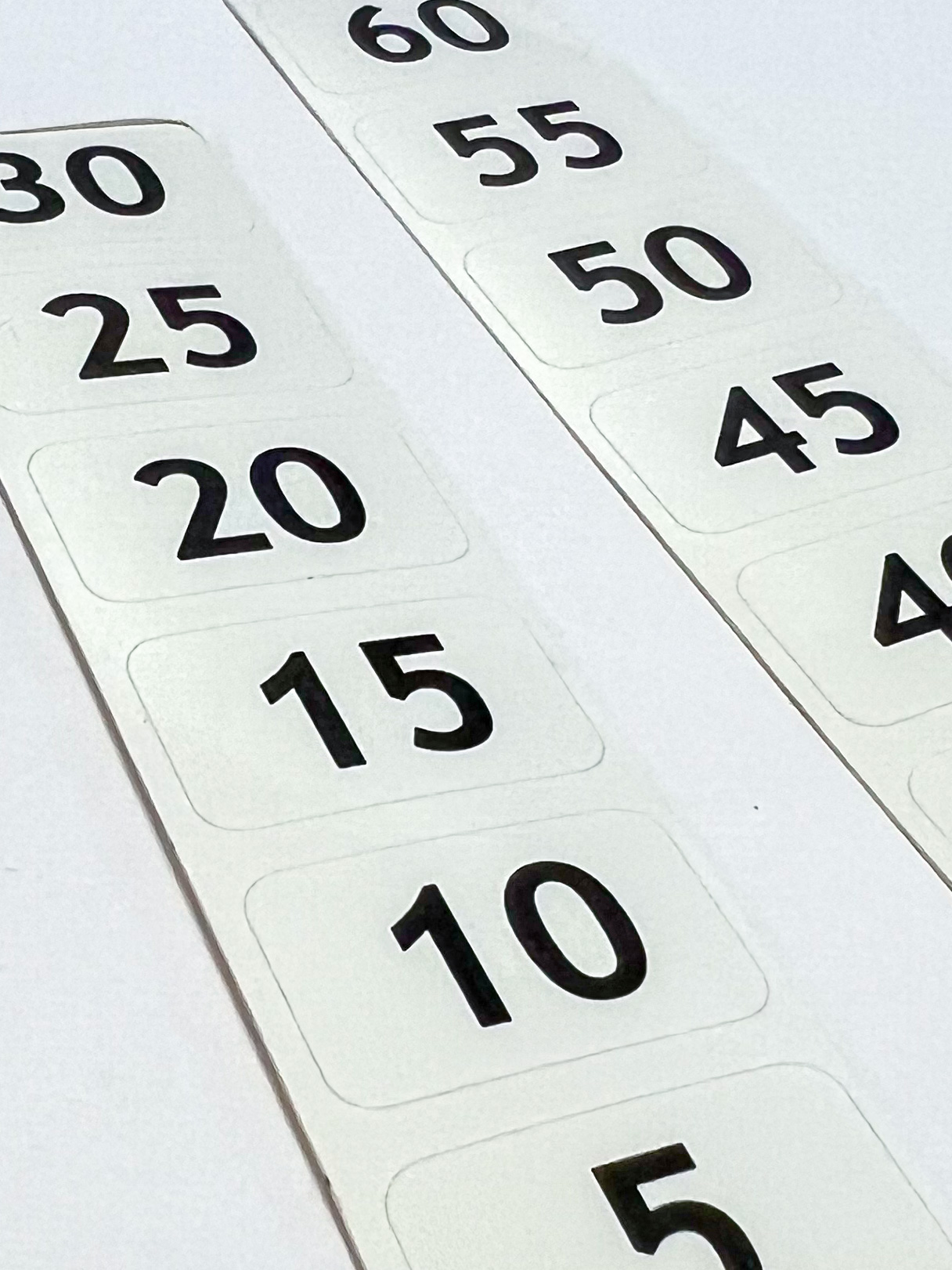 Наклейки на грузы для тренажеров