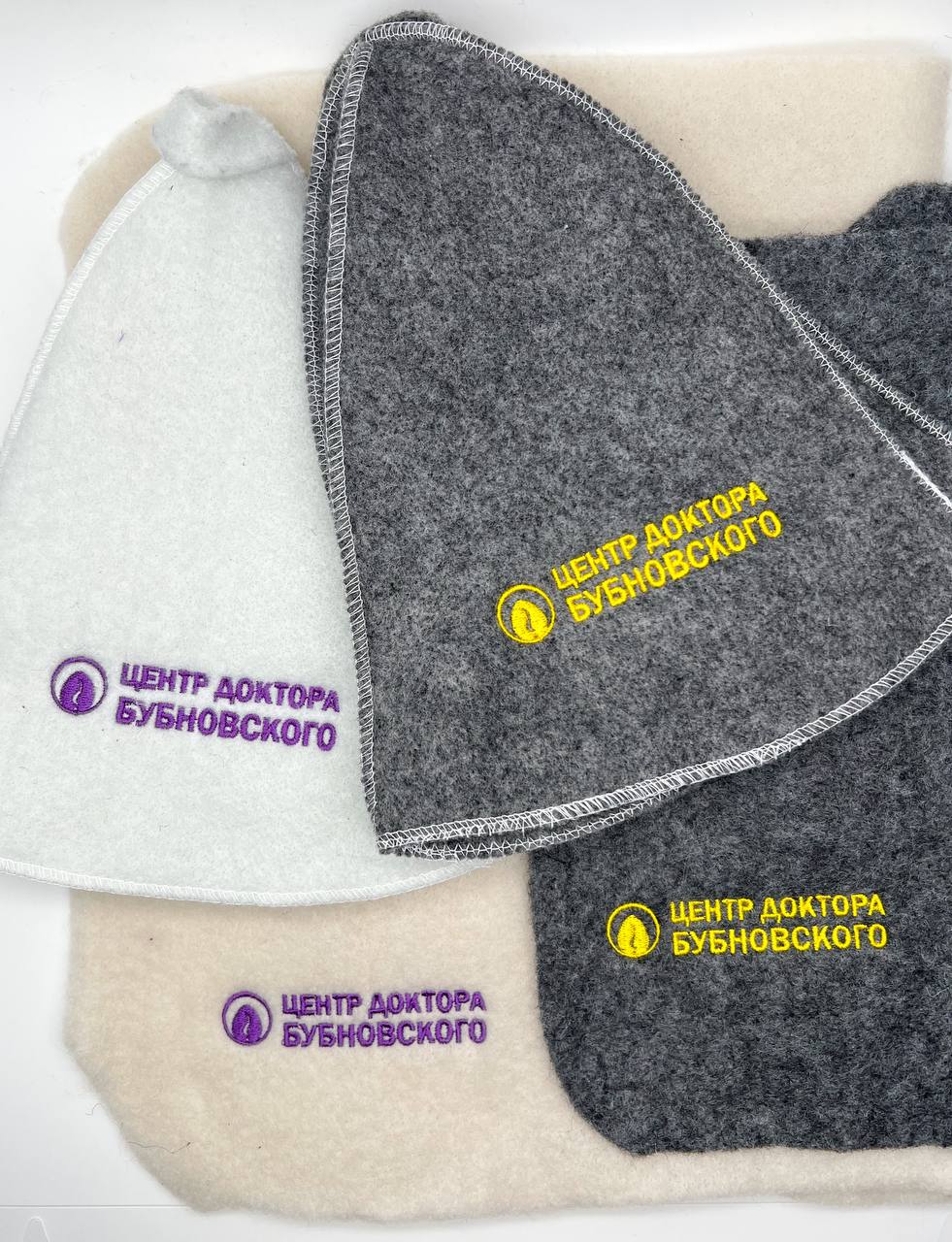 Комплект для сауны (шапочка и коврик)